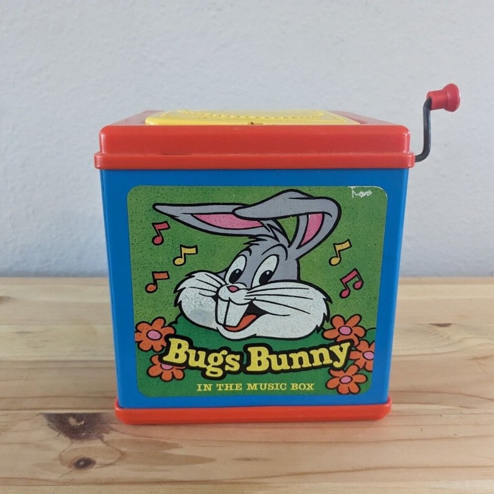 Vintage Mattel Bugs Bunny -Jack in the Box 1977